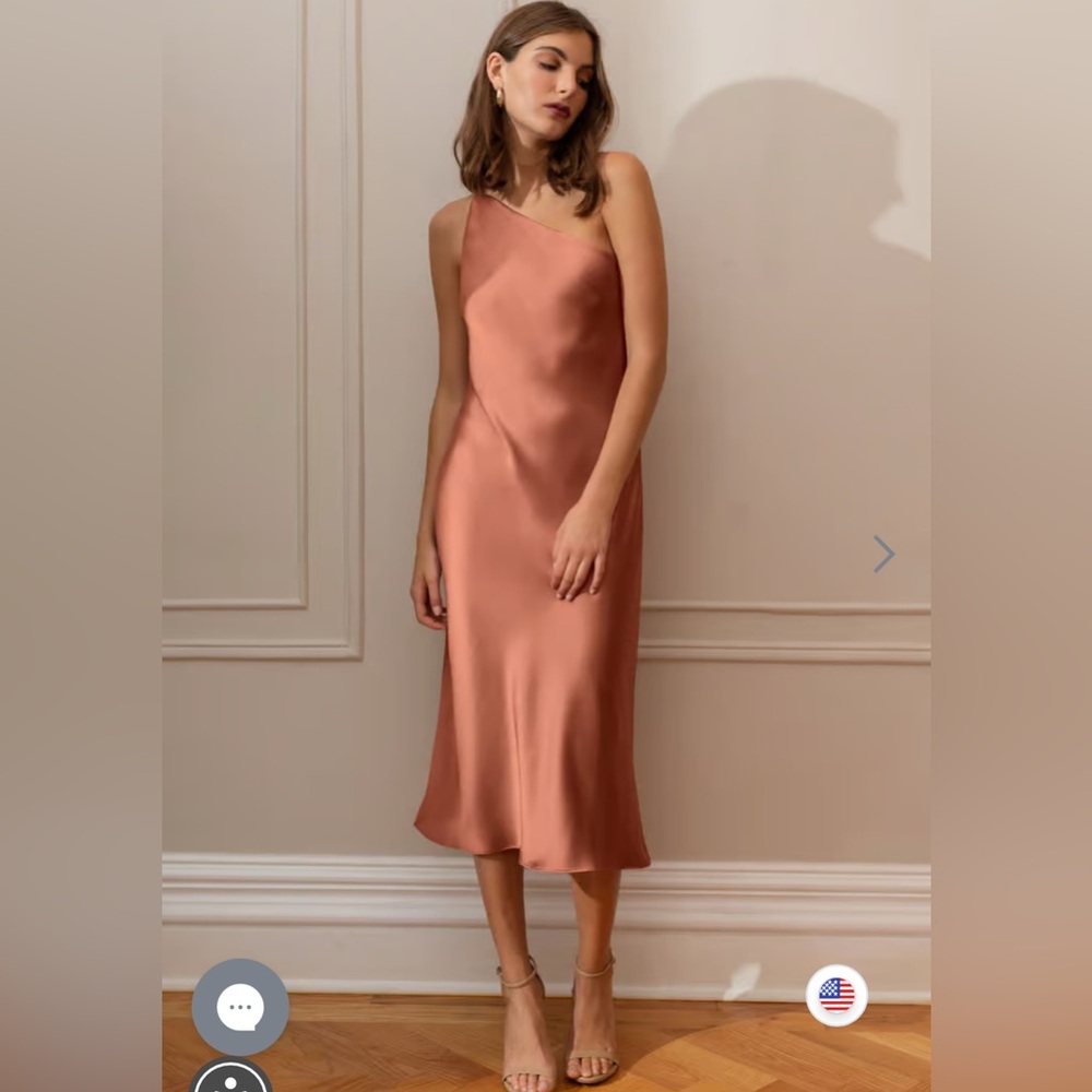 Jenny Yoo Abby bridesmaid dress in Canyon Sunset